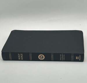 ESV Crossway Thinline Bible, Genuine Leather, Black Leather